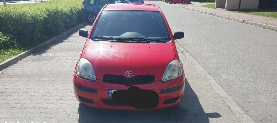 mazowieckie Toyota Yaris cena 4551 przebieg: 340000, rok produkcji 2004 z Debrzno